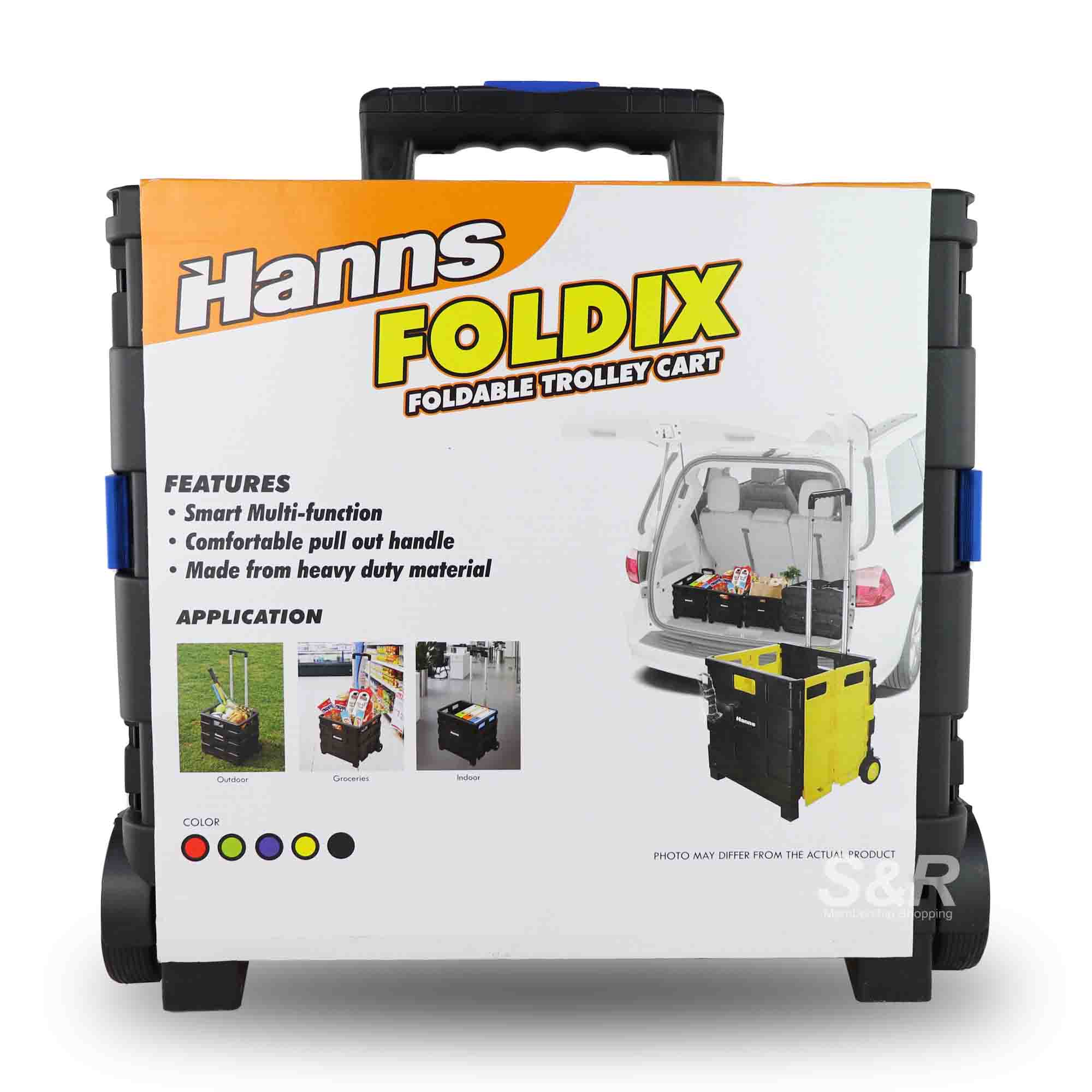 Hanns Foldix Foldable Trolley Cart 1pc Hanns Foldix Foldable Trolley Cart 1pc